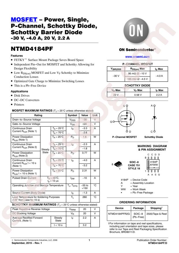 NTMD4184PFR2G