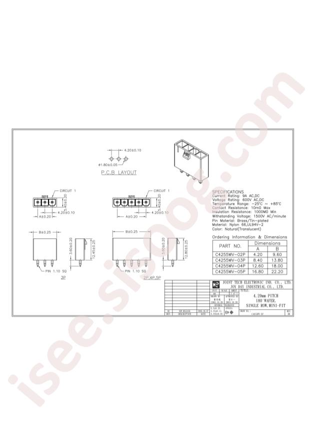 C4255WV-02P