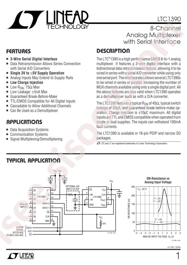 LTC1390CS#PBF