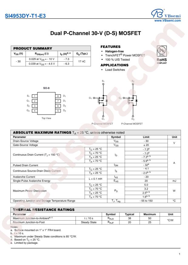 SI4953DY-T1-E3-VB