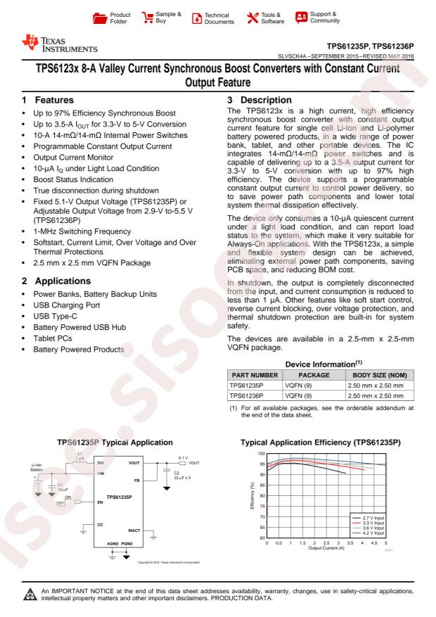 TPS61236RWLT