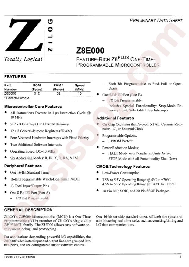 Z8E00010SSC