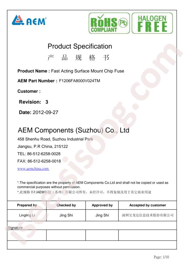F1206FA8000V024TM