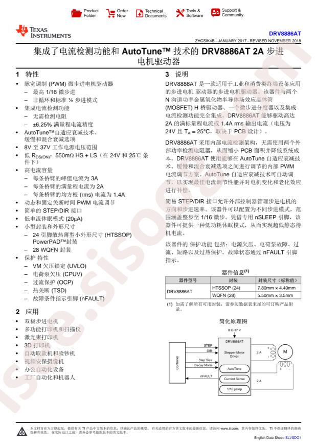 DRV8886ATRHRR