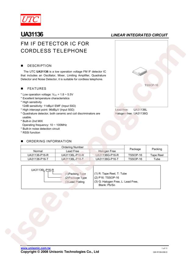 UA31136G-P16-R