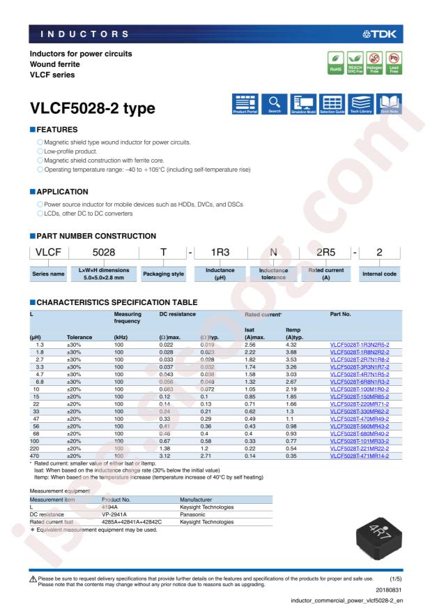 VLCF5028T-6R8N1R3-2