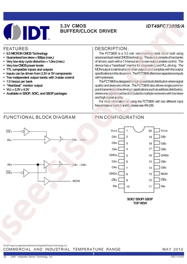 49FCT3805APYGI