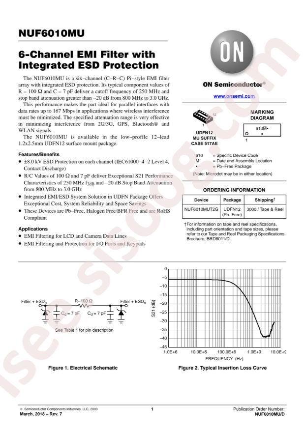 NUF6010MUT2G