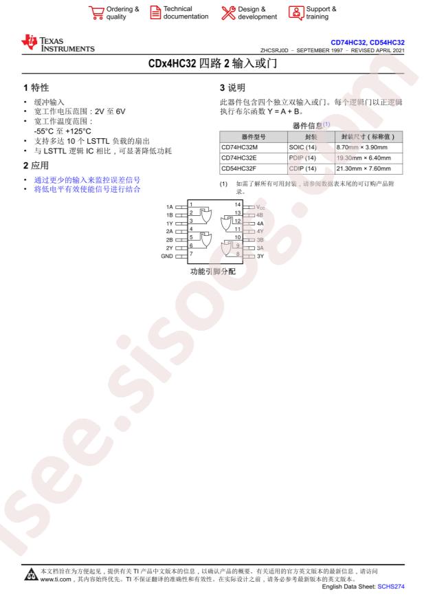 CD74HC32M96