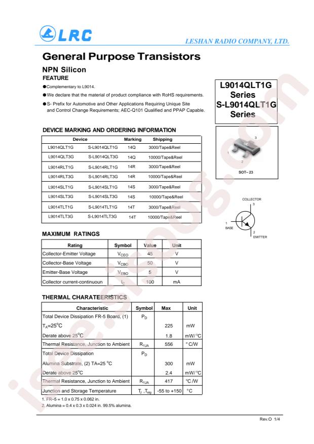 L9014RLT1G