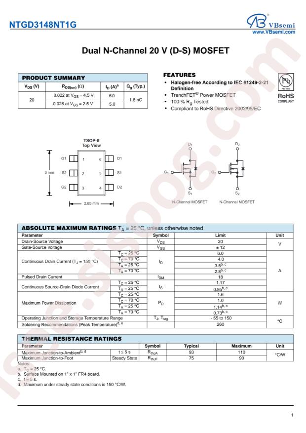 NTGD3148NT1G-VB