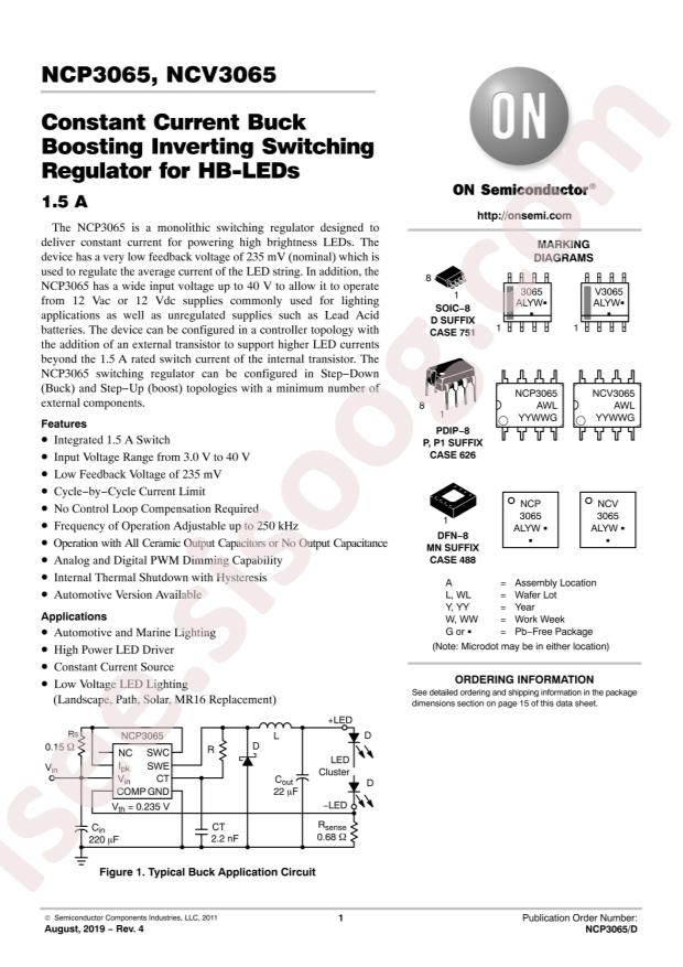 NCV3065DR2G