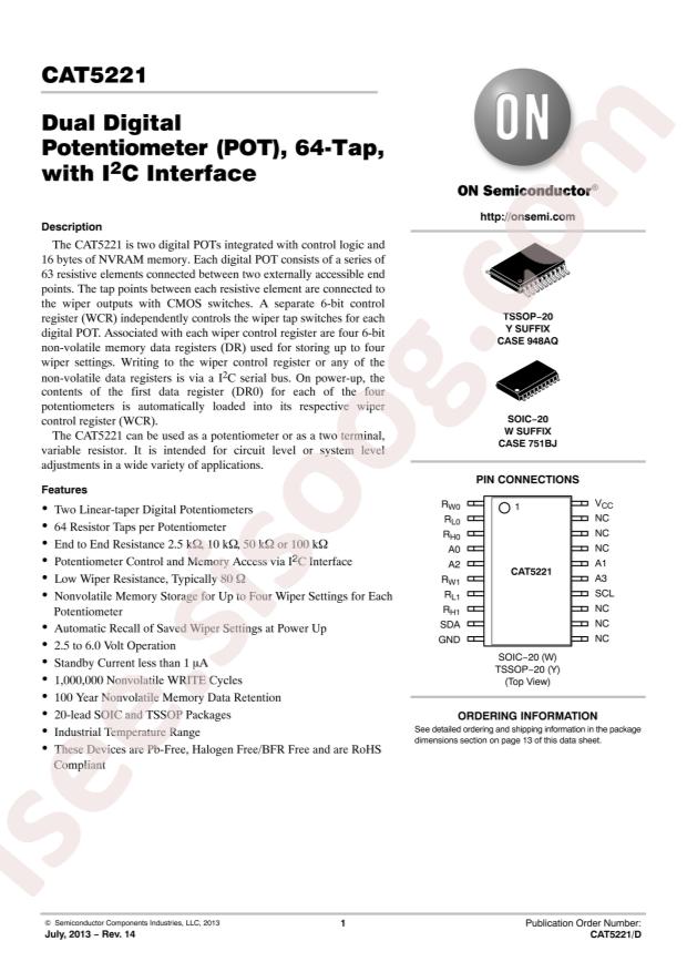 CAT5221YI-50-T2