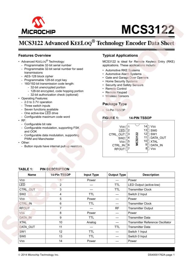 MCS3122-I/ST