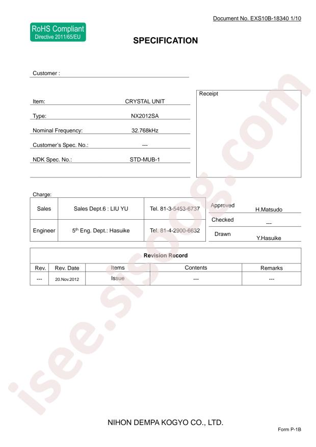 NX2012SA-32.768KHZ-STD-MUB-1