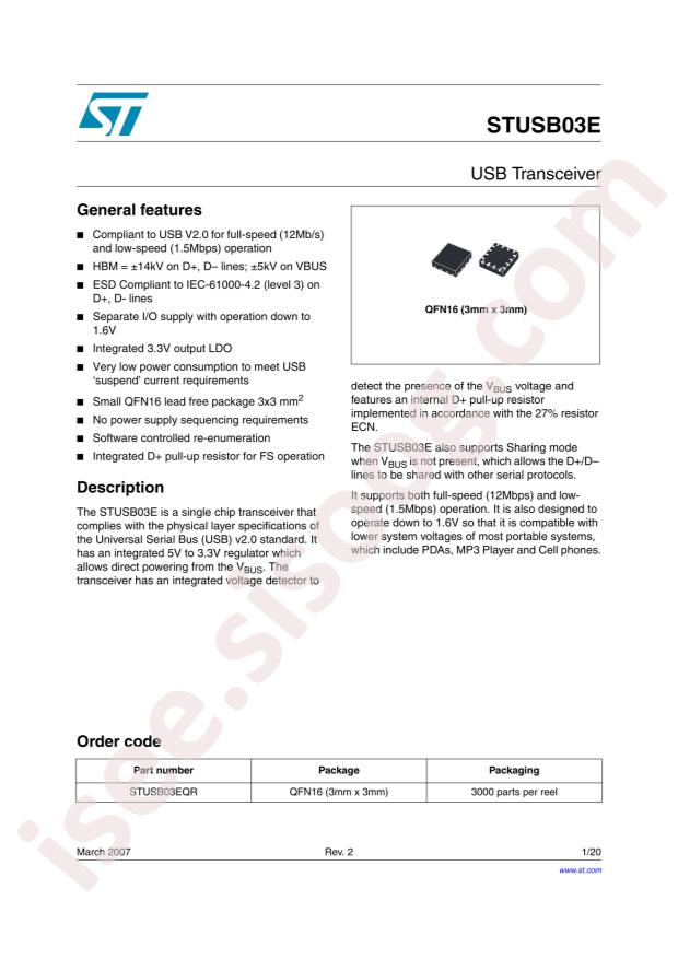 STUSB03EQR
