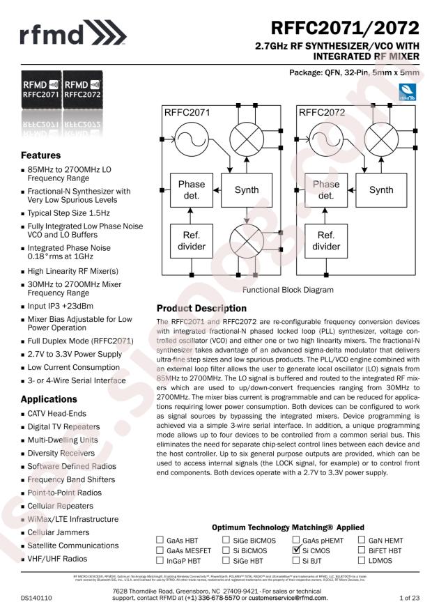 RFFC2071TR13