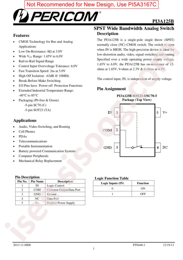 PI3A125BCEX