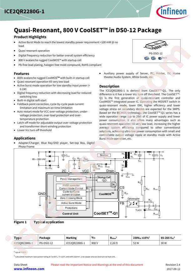 ICE2QR2280G-1