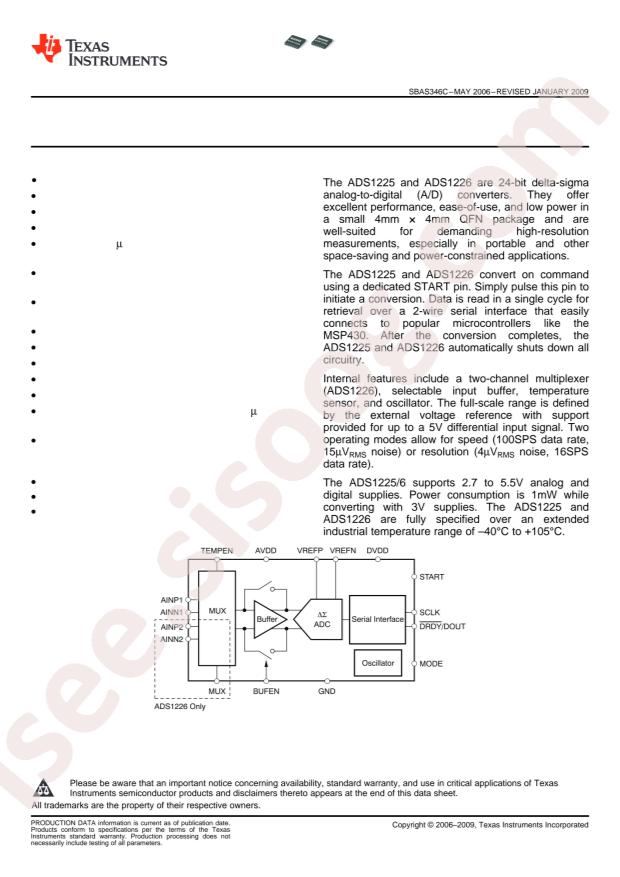 ADS1226IRGVT
