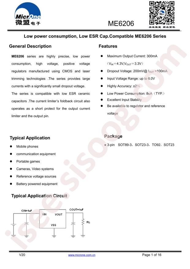 ME6206A25PG