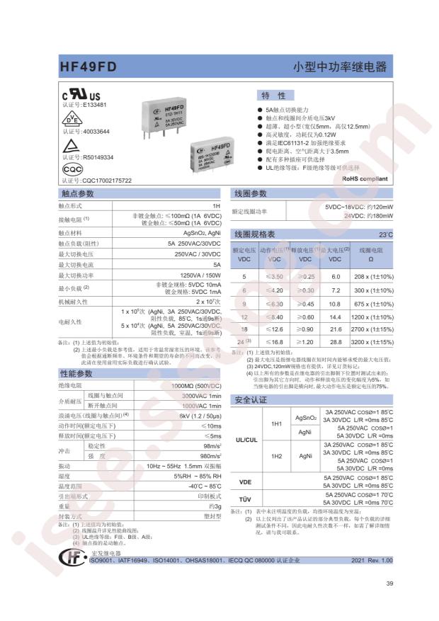 HF49FD/012-1H12G