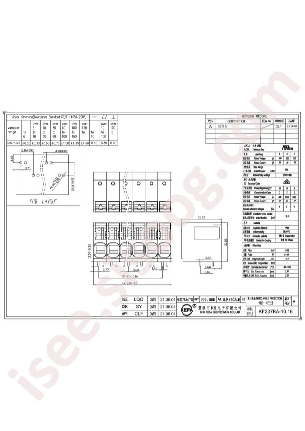 KF207RA-10.16-6P