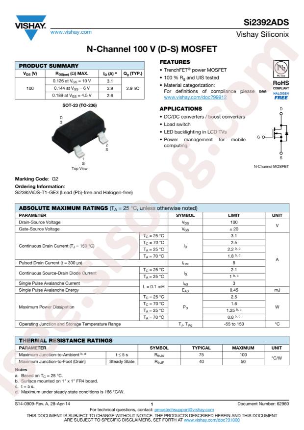 SI2392ADS-T1-GE3