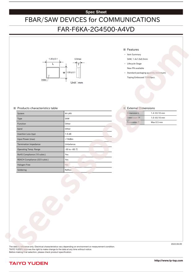 FAR-F6KA-2G4500-A4VD-Z