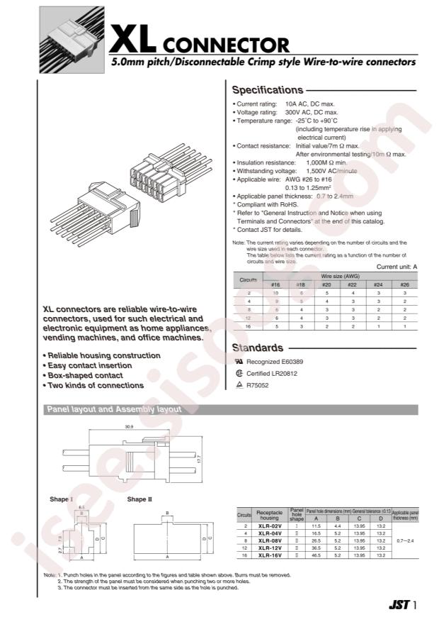 XLR-16V