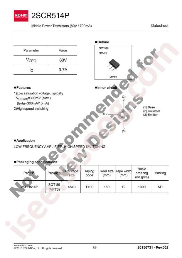 2SCR514PT100