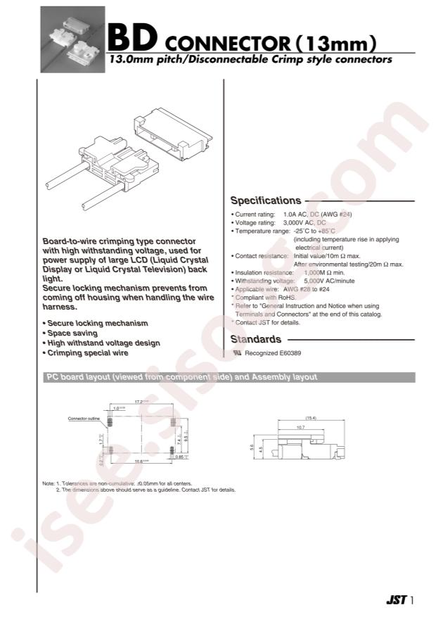 SBHS-002T-P0.5A