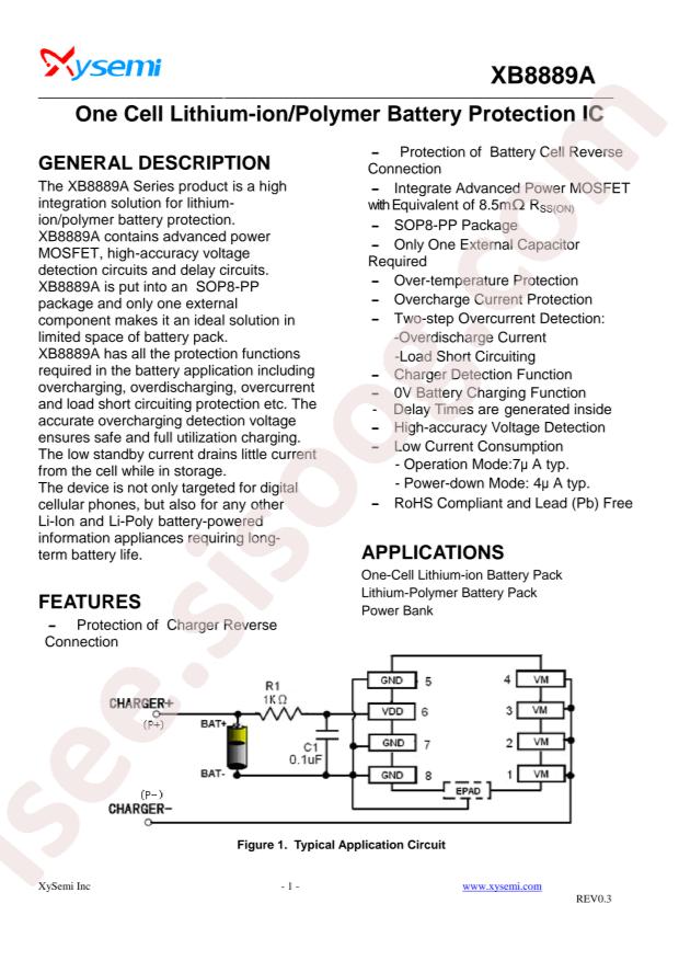 XB8889A