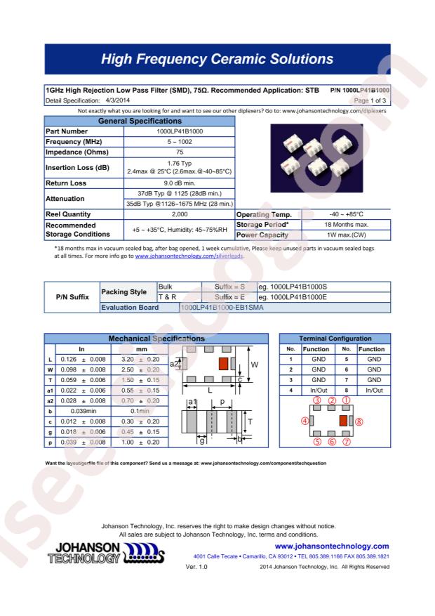 1000LP41B1000E
