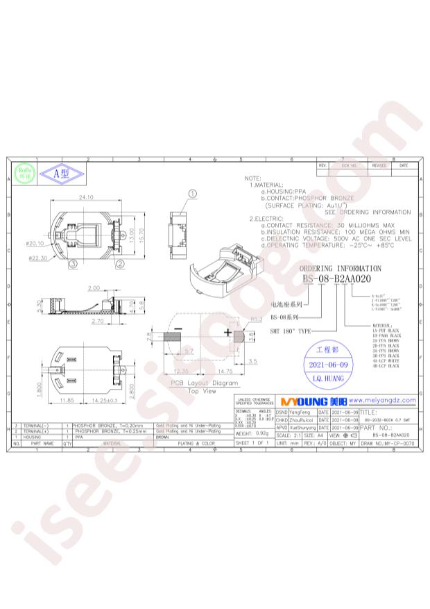 BS-08-B2AA020-R