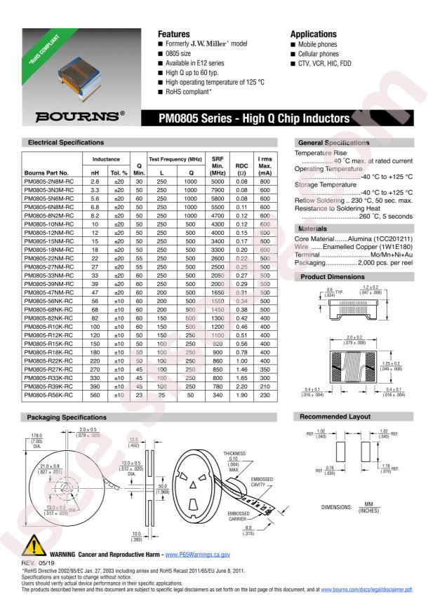 PM0805-R22K-RC