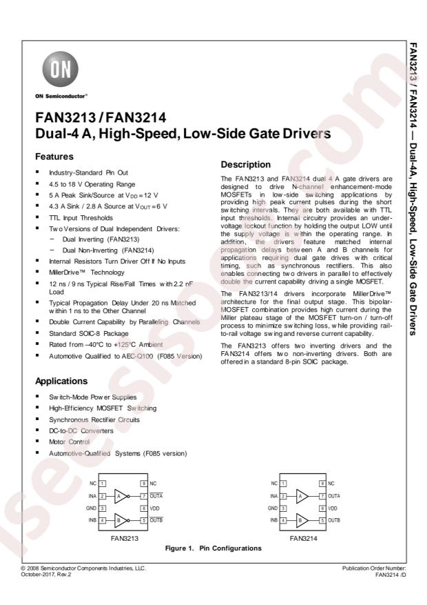 FAN3214TMX