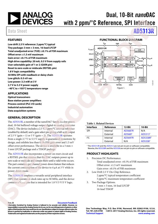 AD5313RBCPZ-RL7