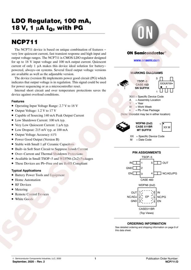 NCP711ASN500T1G