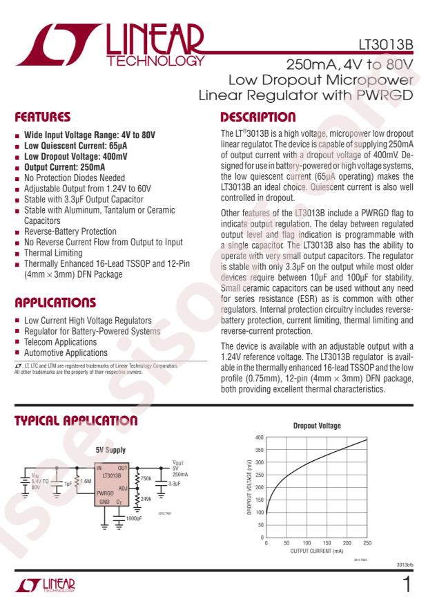 LT3013MPFE#PBF