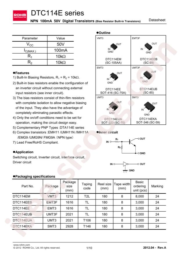 DTC114EMGT2L
