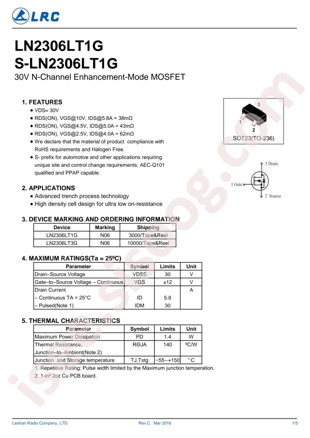 LN2306LT1G
