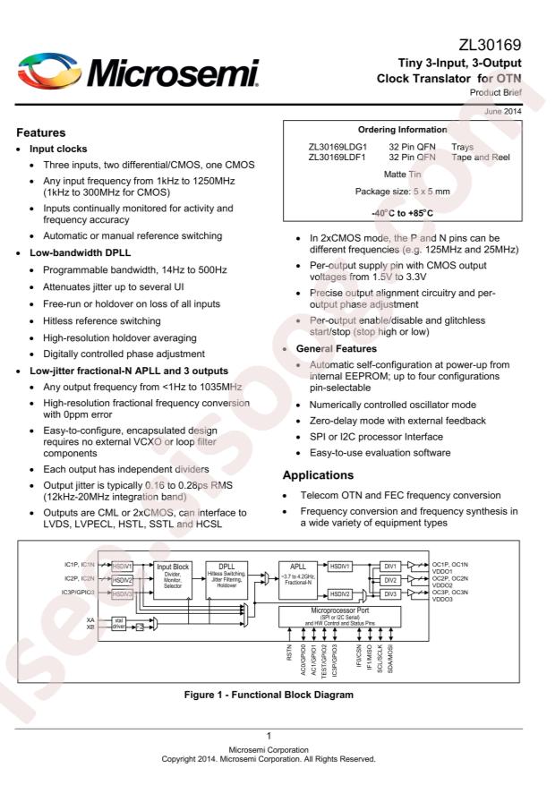 ZL30169LDG1