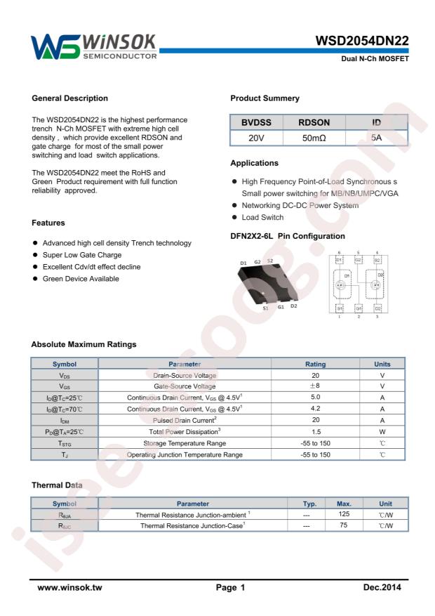 WSD2054DN22