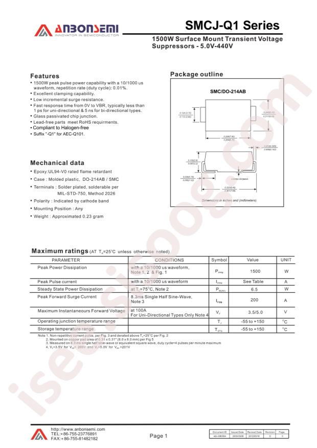 SMCJ33CA-Q1