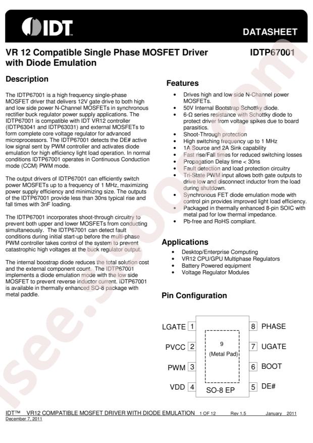P67001EXG