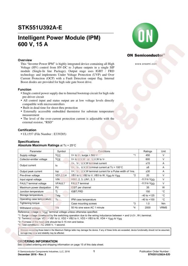 STK551U392A-E