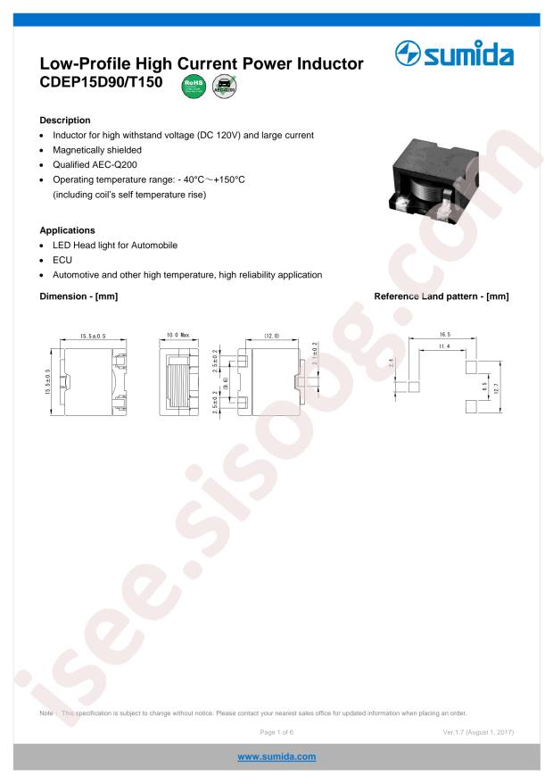 CDEP15D90T150NP-1R2MC-125