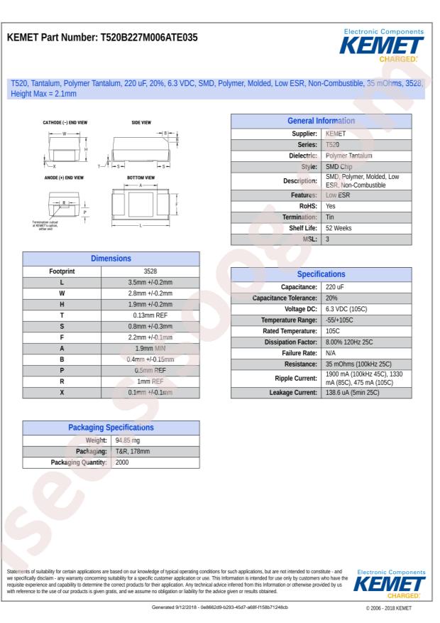 T520B227M006ATE035
