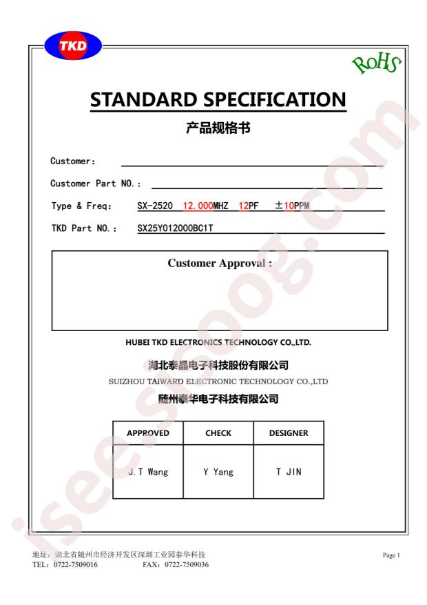 SX25Y012000BC1T